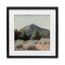 Stupell Industries Tucson Mountain Landscape Framed Print Under Glass, design by Petal Prints Design